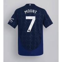 Manchester United Mason Mount #7 Vonkajší futbalový dres 2024-25 Krátky Rukáv